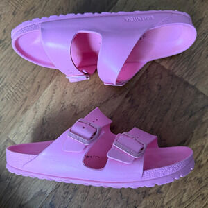 BIRKENSTOCK Arizona EVA Candy Pink Sandal - EU 41 /US 10.5 Narrow Fit Waterproof